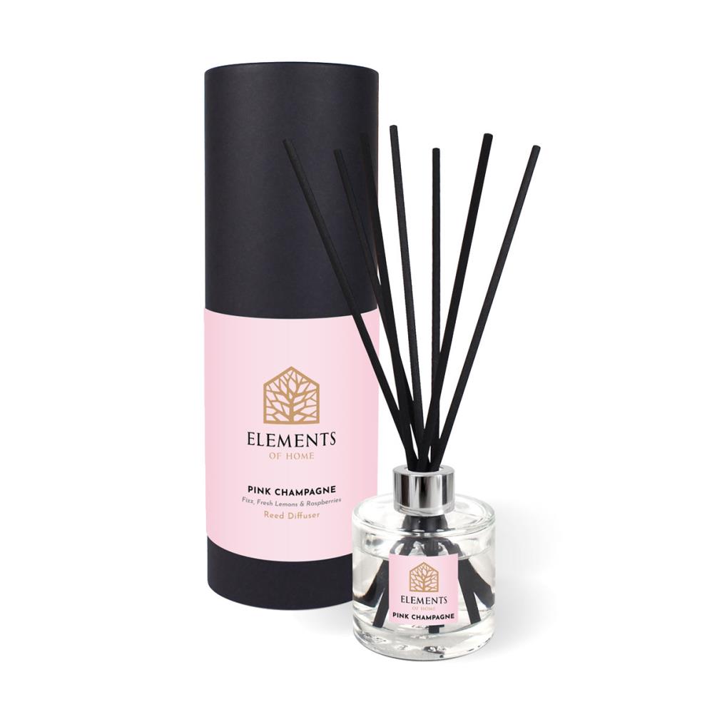 Elements of Home Pink Champagne Reed Diffuser - 100ml £17.99